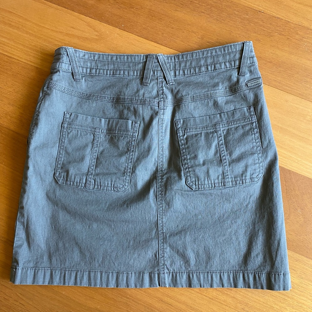 PrAna Brushed Organic Cotton Mini Skirt Size 6 - Picture 3 of 7